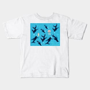 At the bottom of the sea Kids T-Shirt